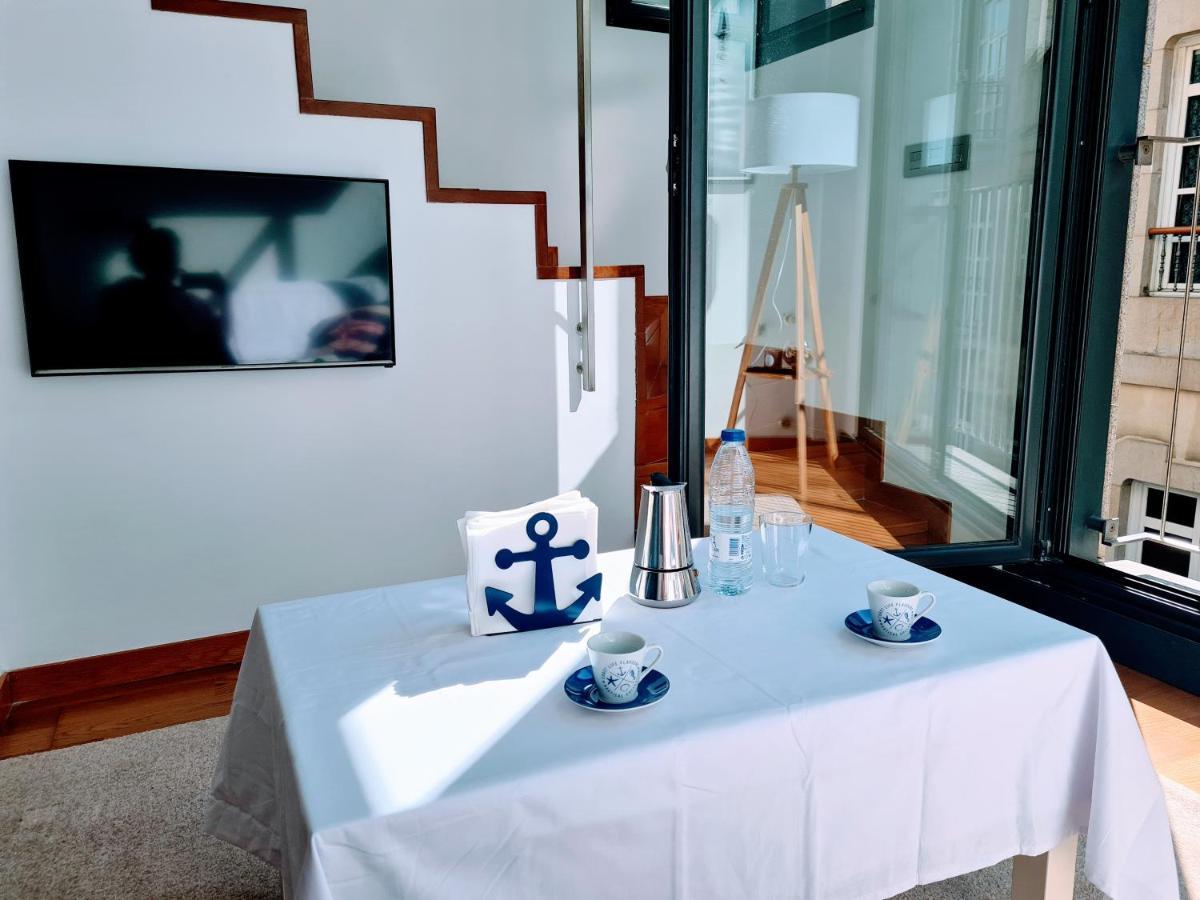 El Camarote Del Fraga Apartamento En Pleno Centro De Vigo Con Parking 外观 照片